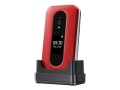 Doro Leva L30 7,11 cm (2.8") 142,7 g Czerwony, Biały Telefon funkcjonalny - 3040523