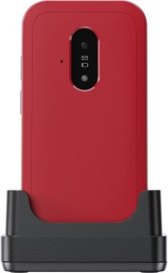 Doro Leva E22 7,11 cm (2.8") 127,8 g Czerwony, Biały Telefon funkcjonalny