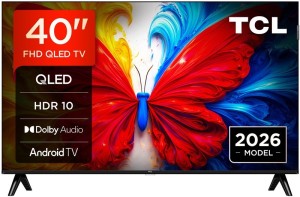 TCL S5L 40S5L Telewizor 101,6 cm (40") Full HD Smart TV Wi-Fi Czarny 300 cd/m2