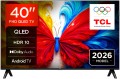 TCL S5L 40S5L Telewizor 101,6 cm (40") Full HD Smart TV Wi-Fi Czarny 300 cd/m2 - 3042132