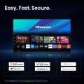 Hisense 43A6S 109,2 cm (43") 4K Ultra HD Smart TV Wi-Fi Czarny - 3042262