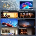 Hisense 43A6S 109,2 cm (43") 4K Ultra HD Smart TV Wi-Fi Czarny - 3042258