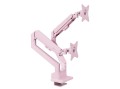 Arozzi AZ-ALZARE-NEO-DUO-PNK uchwyt / stojak do monitorów 81,3 cm (32") Biurko Różowy - 3042433