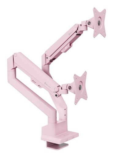 Arozzi AZ-ALZARE-NEO-DUO-PNK uchwyt / stojak do monitorów 81,3 cm (32") Biurko Różowy - 3042433
