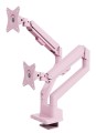 Arozzi AZ-ALZARE-NEO-DUO-PNK uchwyt / stojak do monitorów 81,3 cm (32") Biurko Różowy - 3042430