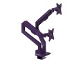 Arozzi AZ-ALZARE-NEO-DUO-PP uchwyt / stojak do monitorów 81,3 cm (32") Biurko Fioletowy - 3042468
