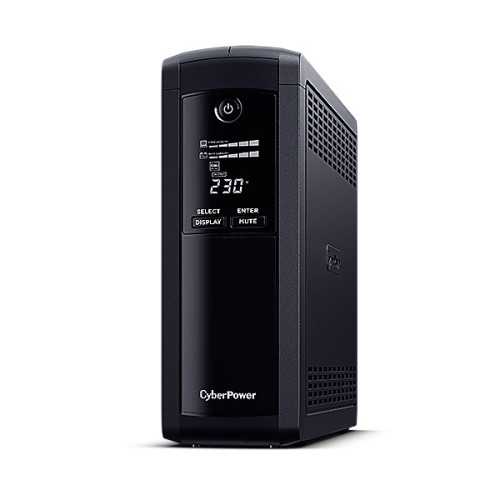 CyberPower VP1600ELCD zasilacz UPS Technologia line-interactive 1,6 kVA 960 W 5 x gniazdo sieciowe - 3042976