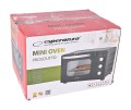 ESPERANZA MINI PIEKARNIK PROSCIUTTO 20L 1280W EKO008N (OUTLET) - 3031106