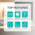 Płyta indukcyjna Gorenje GI6433SRWF InfiniteMatt 60 cm | BridgeArea | LumiSliders | PowerBoost | WiFi ConnectLife | czarny mat - 2969644