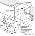 Piekarnik elektryczny Bosch HBG571EB4 Serie 2 71 l | piroliza | AirFry | termoobieg 3D | czarny - 3031513