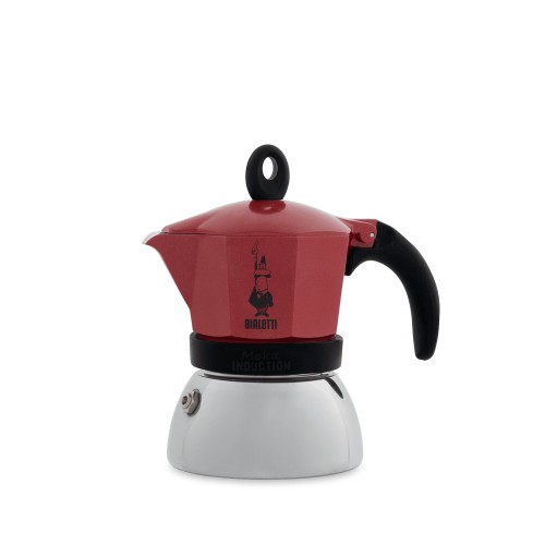 Bialetti kawiarka New Moka Induction 4tz czerwona - 1213203