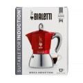 Bialetti kawiarka New Moka Induction 6tz czerwona - 3032251