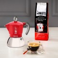 Bialetti kawiarka New Moka Induction 6tz czerwona - 3032249