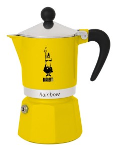 Kawiarka BIALETTI RAINBOW 6TZ 300 ml Żółty