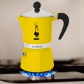 Kawiarka BIALETTI RAINBOW 6TZ 300 ml Żółty - 3032254