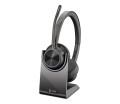 Zestaw słuchawkowy POLY Voyager 4320 USB-C z adapterem BT700 i stacją ładującą - 2882840