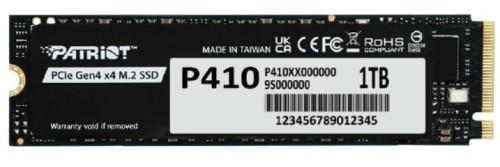 Dysk SSD Patriot Viper P410 M.2 PCI-Ex4 NVMe 1.4 1TB 5GB/s (P410P1TBM28H) - 3033287