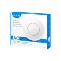 Access Point CUDY AP1300 Wi-Fi 5 AC1300 Biały - 2649054