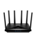 Cudy WR11000 router bezprzewodowy 2.5 Gigabit Ethernet Trójpasmowy (2,4 GHz / 5 GHz / 6 GHz) Czarny - 2743732