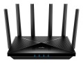 Cudy WR11000 router bezprzewodowy 2.5 Gigabit Ethernet Trójpasmowy (2,4 GHz / 5 GHz / 6 GHz) Czarny - 3034277