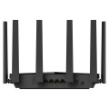 Cudy WR11000 router bezprzewodowy 2.5 Gigabit Ethernet Trójpasmowy (2,4 GHz / 5 GHz / 6 GHz) Czarny - 2743733