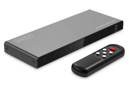 Digitus Przełącznik 8K HDMI, 5 x 1 - 2279885