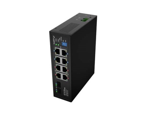 SWITCH LANBERG ILGE-8P-2S-120 LIGHT INDUSTRIAL POE 4XBT 4XAT 2XSFP DIN GIGABIT ETHERNET - 2927291