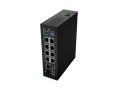 SWITCH LANBERG ILFE-8P-1GE-1S-120 LIGHT INDUSTRIAL POE 4XBT 4XAT SFP+ETH DIN FAST ETHERNET - 3034400
