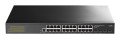 Cudy GS2024S2 łącza sieciowe Zarządzany L2/L3 Gigabit Ethernet (10/100/1000) 1U Czarny - 3034428