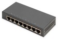 Digitus 8-portowy przełącznik gigabitowy, desktop, niezarządzalny, metalowa obudowa - 3002838