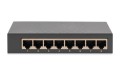 Digitus 8-portowy przełącznik gigabitowy, desktop, niezarządzalny, metalowa obudowa - 3019118