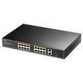Switch CUDY FS1018PS1 16-Port 10/100M PoE+ 190W 2xGbE 1xSFP - 2549989