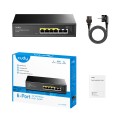 Switch CUDY FS1006P 6-Port 10/100M PoE+ 60W - 3002901
