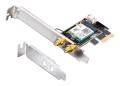 Karta sieciowa CUDY WE3000 AX5400 Wi-Fi 6 + BT 5.2 Intel AX210 PCIe - 3035044