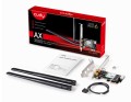 Karta sieciowa CUDY WE3000 AX5400 Wi-Fi 6 + BT 5.2 Intel AX210 PCIe - 3035045