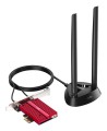 Karta sieciowa CUDY WE4000 AX5400 Wi-Fi 6/6E BT 5.2 Intel AX210NGW Radiator PCIe + Antena na kablu - 3035049