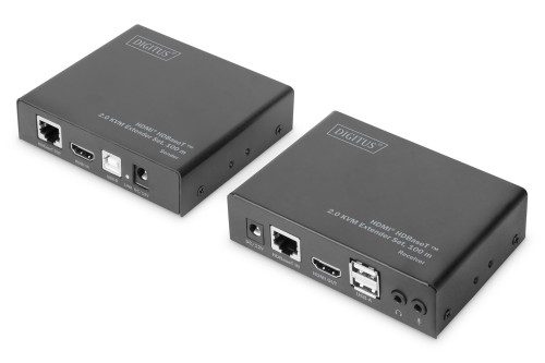 Zestaw ekstendera HDBaseT 2.0 HDMI KVM 4K/60Hz (4:2:0), 6x USB - 2804801