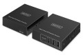 Przedłużacz (extender) po skrętce kat.6A USB 3.1 Gen1 do 100m, 3x USB-A, 1x USB-C do 5 Gbps, 1x RJ45 (Gigabit Ethernet) - zestaw (odbiornik/nadajnik) - 2816681