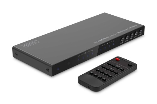 Digitus Przełącznik matrycowy HDMI 4x2 / Multi Viewer, 4K / 30 Hz - 2949606