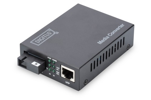 Digitus Dwukierunkowy gigabitowy konwerter mediów, RJ45 / SC - 2928108