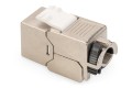 Moduł (gniazdo) keystone RJ45 (8P8C) kat.6A, STP,ekranowany, beznarzędziowy, stalowy, 24szt - 3035257