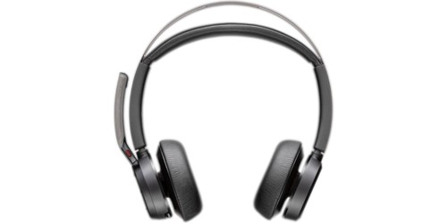 Zestaw słuchawkowy POLY Voyager Focus 2 USB-C-C z przejściówką USB-C/A i podst. ładującą - 2249798