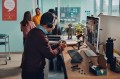 Zestaw słuchawkowy POLY Voyager Focus 2 USB-C-C z przejściówką USB-C/A i podst. ładującą - 2202503