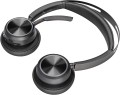 Zestaw słuchawkowy POLY Voyager Focus 2 USB-C-C z przejściówką USB-C/A i podst. ładującą - 2331569
