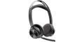 Zestaw słuchawkowy POLY Voyager Focus 2 USB-C-C z przejściówką USB-C/A i podst. ładującą - 2928537