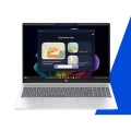 HP OmniBook 5 16-ag1030nw Ryzen AI 7 350 16.0"2K IPS 300nits AG 24GB LPDDR5X SSD512 Radeon 860M Cam1080p + IR 59Wh Win11 Glacier Silver 2Y - 2950188