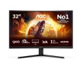 MONITOR AOC LED 31,5" CQ32G4VE Fast VA QHD 180Hz - 3036306