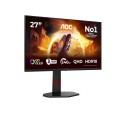AOC G4 Q27G4ZDR monitor komputerowy 67,3 cm (26.5") 2560 x 1440 px Quad HD QD-OLED Czarny, Czerwony - 3036388