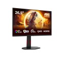 AOC G4 Q27G4ZDR monitor komputerowy 67,3 cm (26.5") 2560 x 1440 px Quad HD QD-OLED Czarny, Czerwony - 3010157