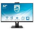 Philips P Line 326P1H/00 LED display 80 cm (31.5") 2560 x 1440 px Quad HD Czarny - 876142